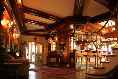 Eingangsbereich des Hotels