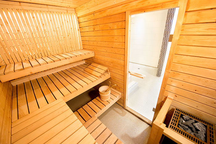 Sauna im Hotel Walkner